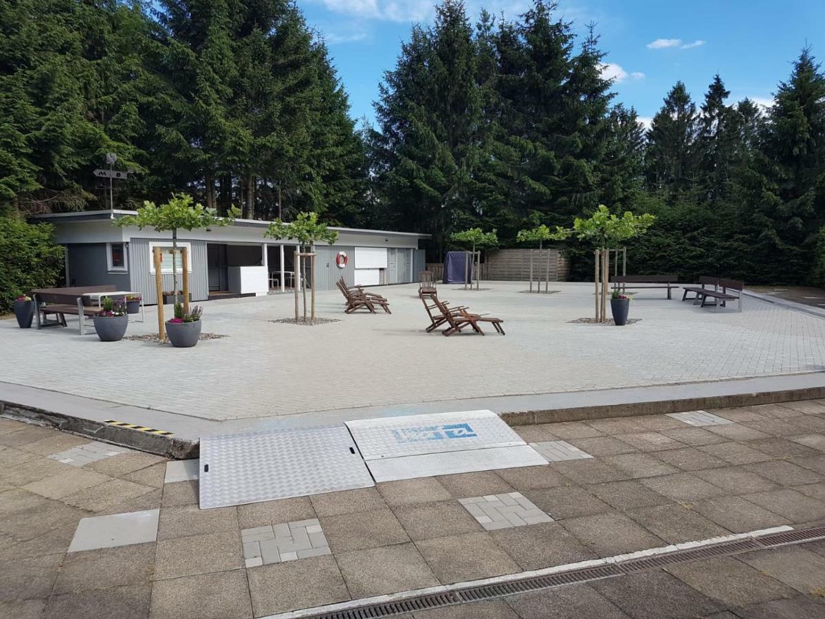Modern & Schoner Landschaftsblick Apartment Goslar Bagian luar foto