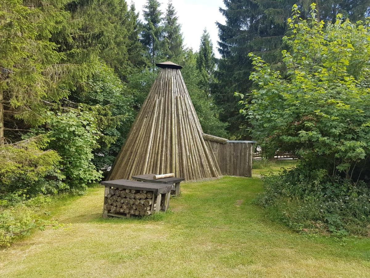 Modern & Schoner Landschaftsblick Apartment Goslar Bagian luar foto