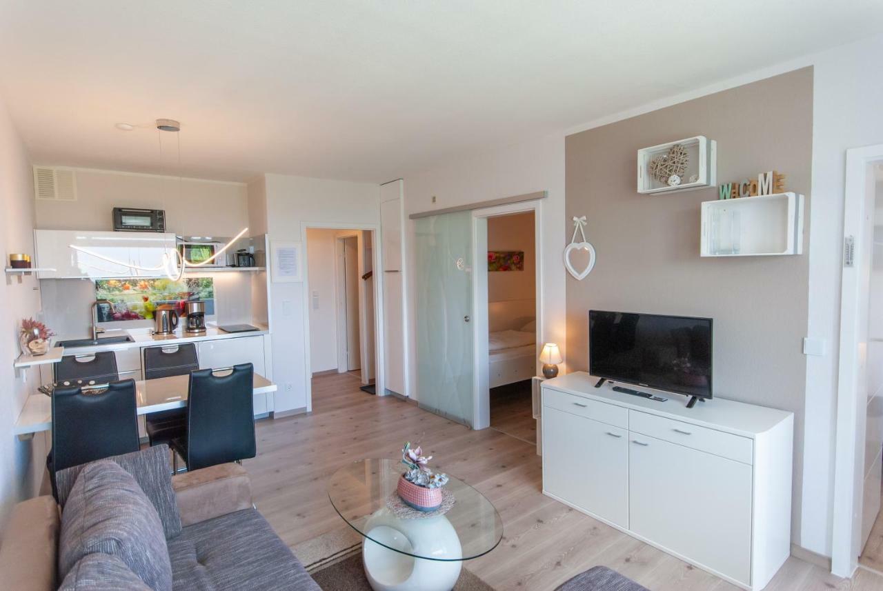Modern & Schoner Landschaftsblick Apartment Goslar Bagian luar foto