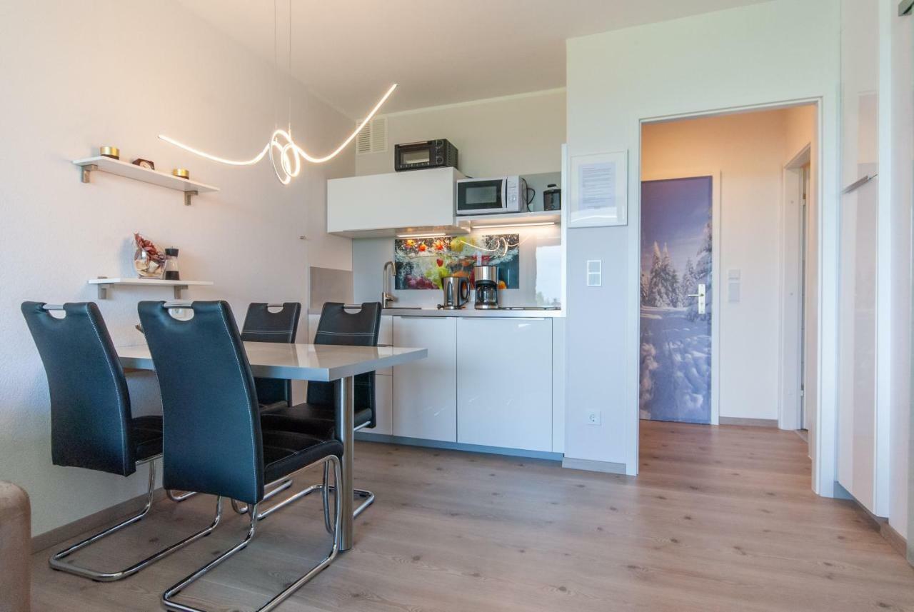 Modern & Schoner Landschaftsblick Apartment Goslar Bagian luar foto